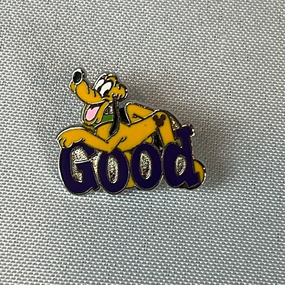 Disney Pluto Good Pin - Picture 1 of 2